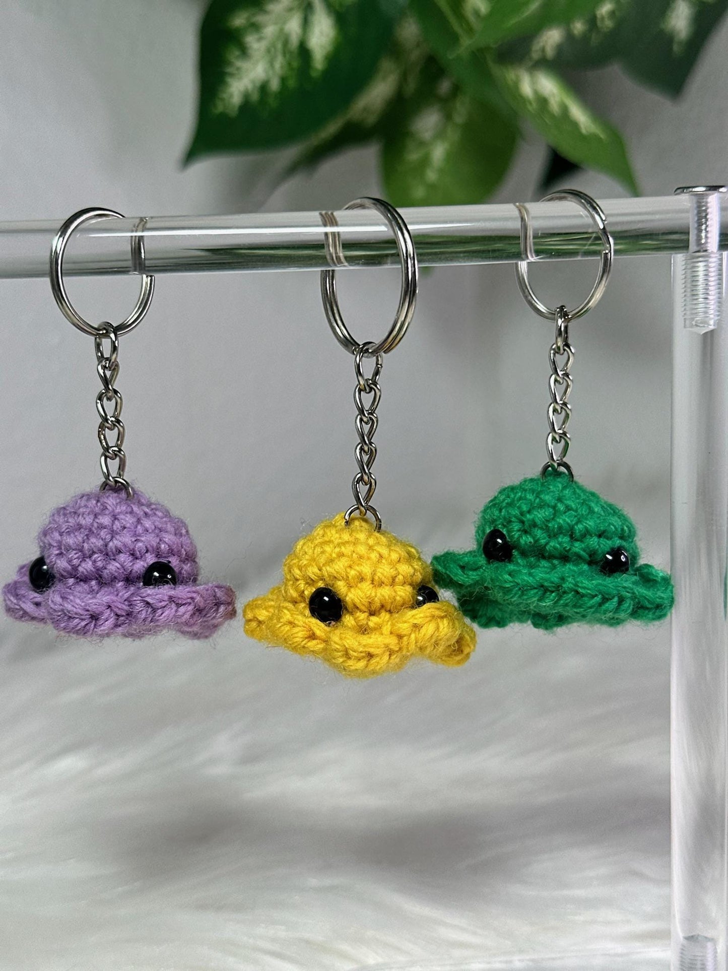 Crochet Octopus Keyring – Choose Your Color