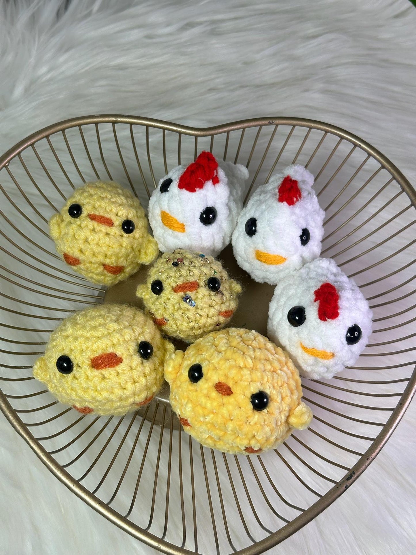 Chick or Rooster Plush – Cute Farm Animal Toy