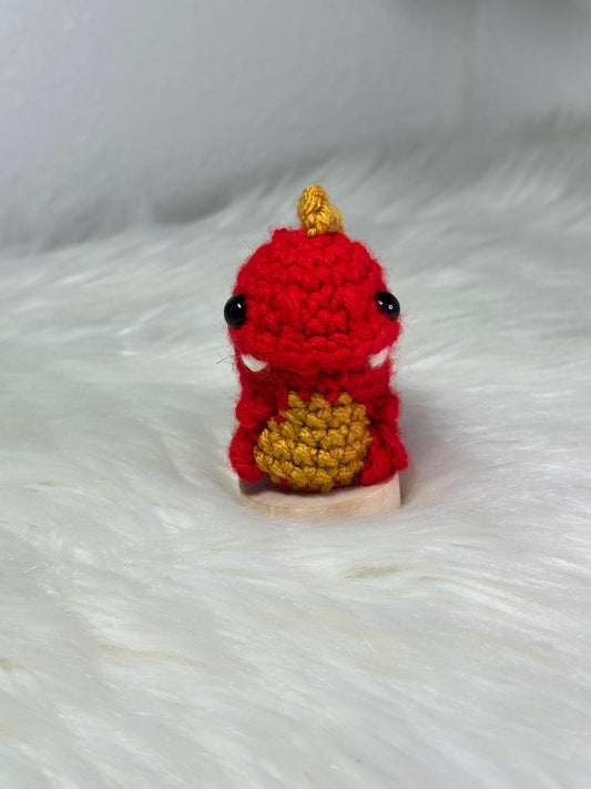 Crochet T-Rex Plush – Personalized Dinosaur Toy