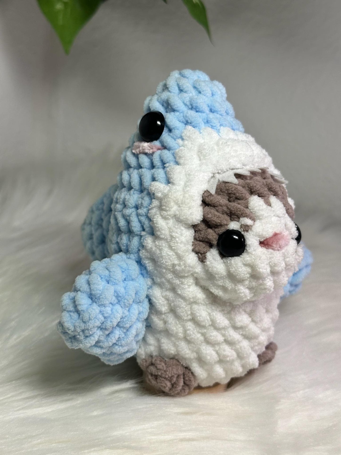 Cat with Shark Costume – Handmade Plush