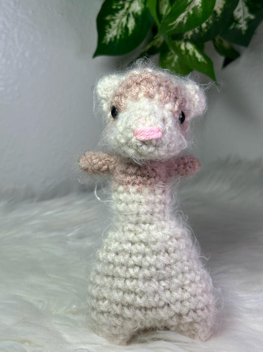 Jiggle Ferret Plush – Cute Handmade Ferret Toy