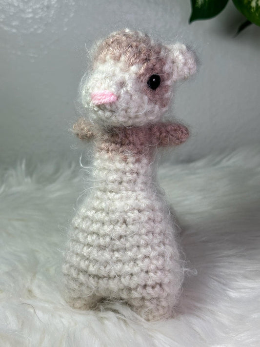 Jiggle Ferret Plush – Cute Handmade Ferret Toy