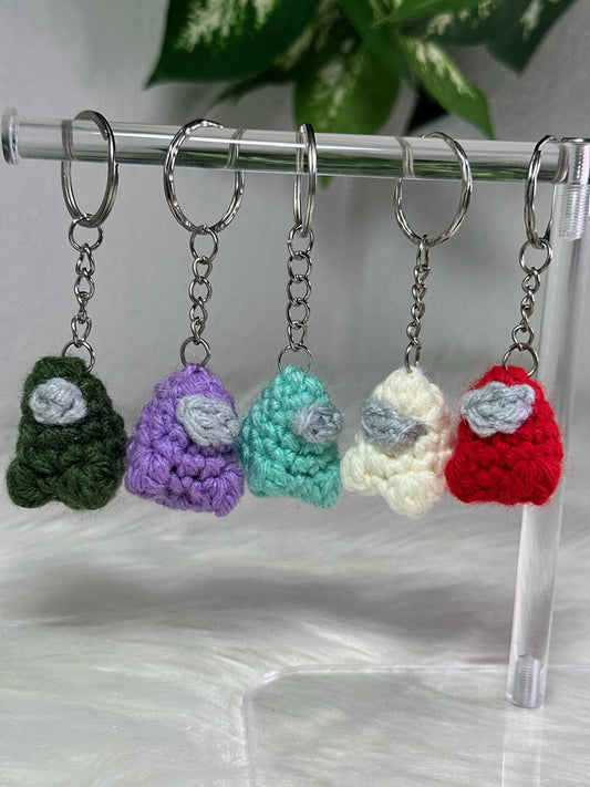 Among Us Keychain – Choose Your Crewmate Color